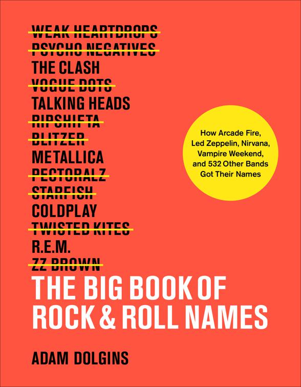 Big Book of Rock &amp; Roll Names