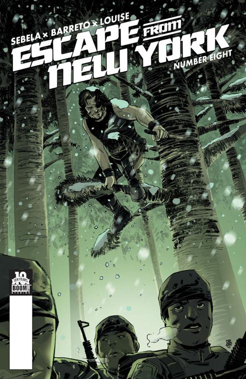 This image is the cover for the book Escape from New York #8, Escape from New York