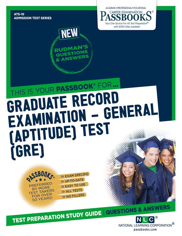 GRADUATE RECORD EXAMINATION-GENERAL (APTITUDE) TEST (GRE), Admission Test Series