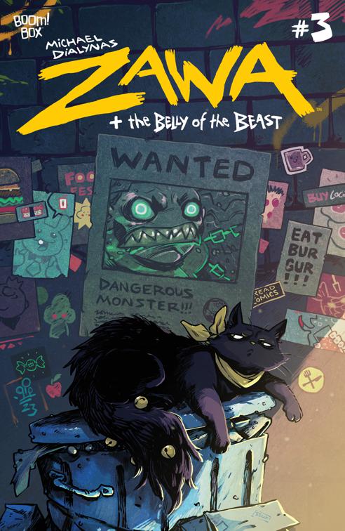 Zawa + The Belly of the Beast #3, Zawa + The Belly of the Beast