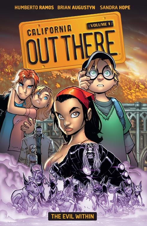 This image is the cover for the book Out There Vol. 1, Out There