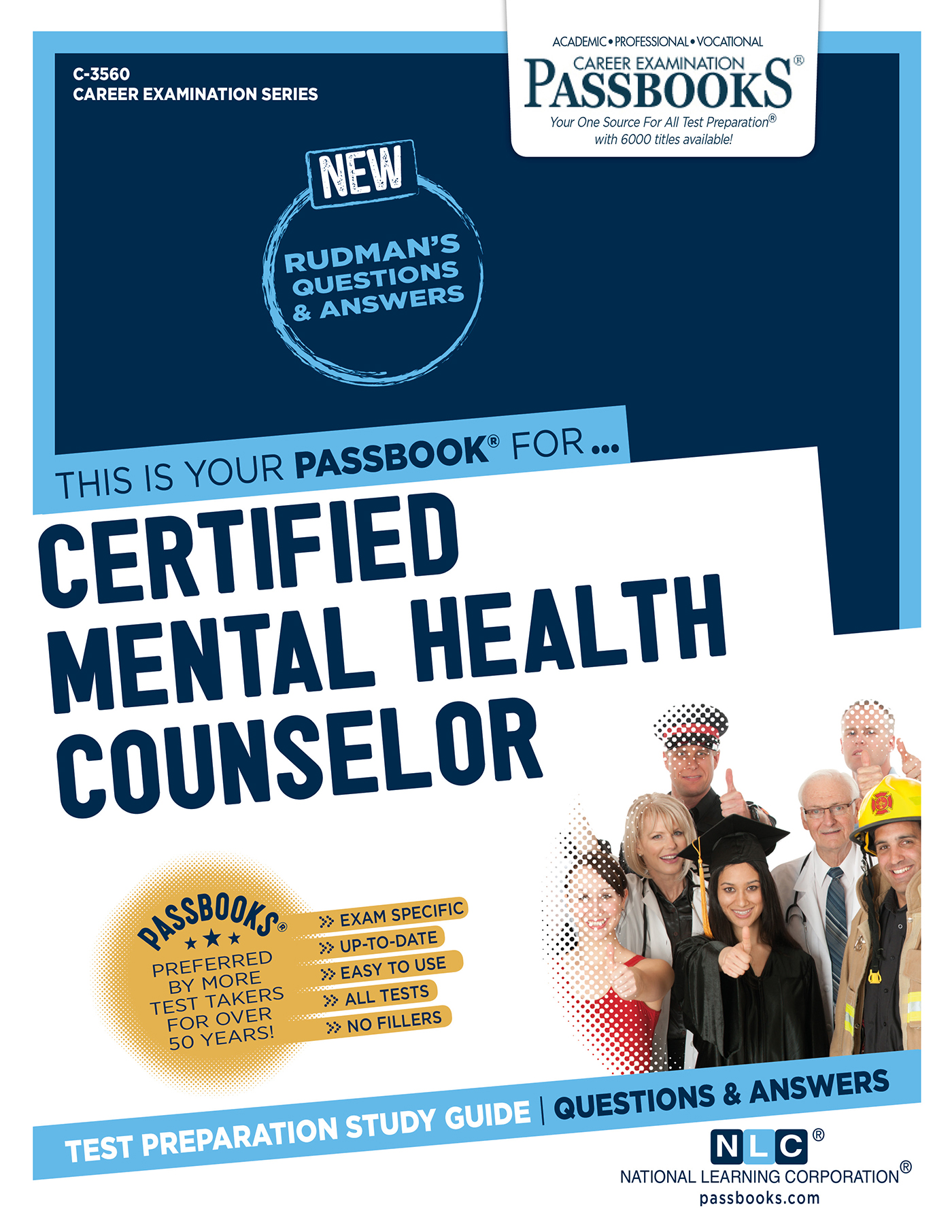 Certified Mental Health Counselor, Career Examination Series