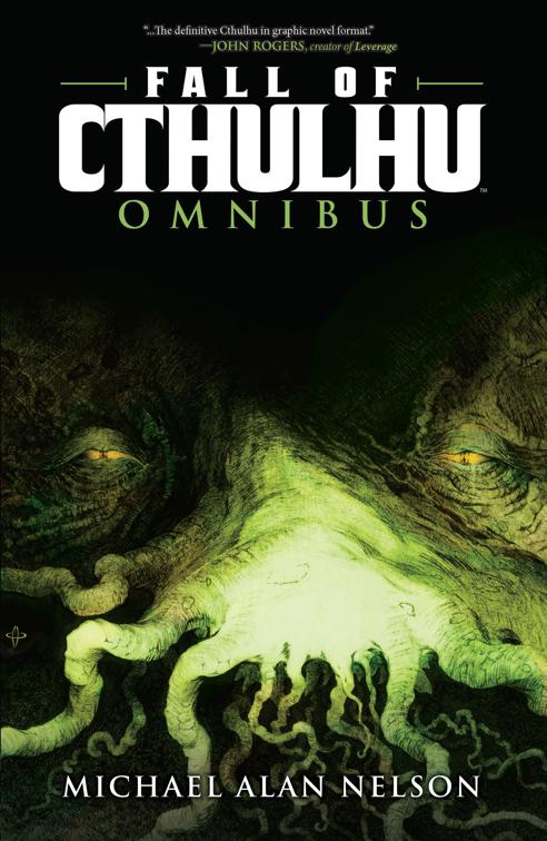 This image is the cover for the book Fall of Cthulhu Omnibus