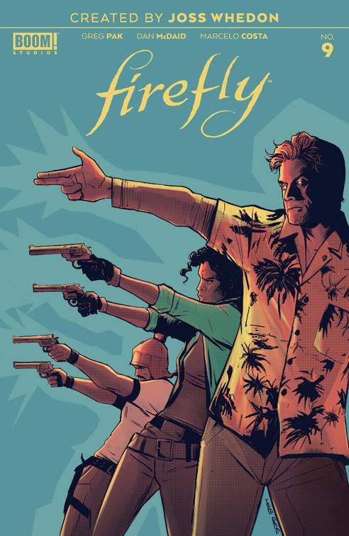 This image is the cover for the book Firefly #9, Firefly