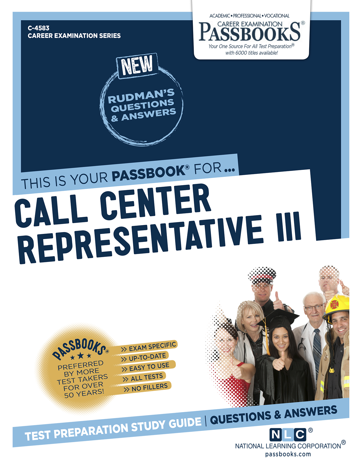 Call Center Representative III, Career Examination Series