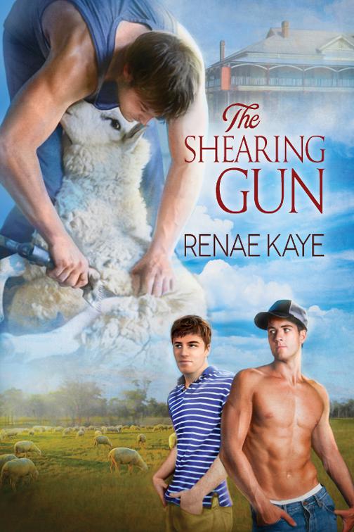 This image is the cover for the book The Shearing Gun