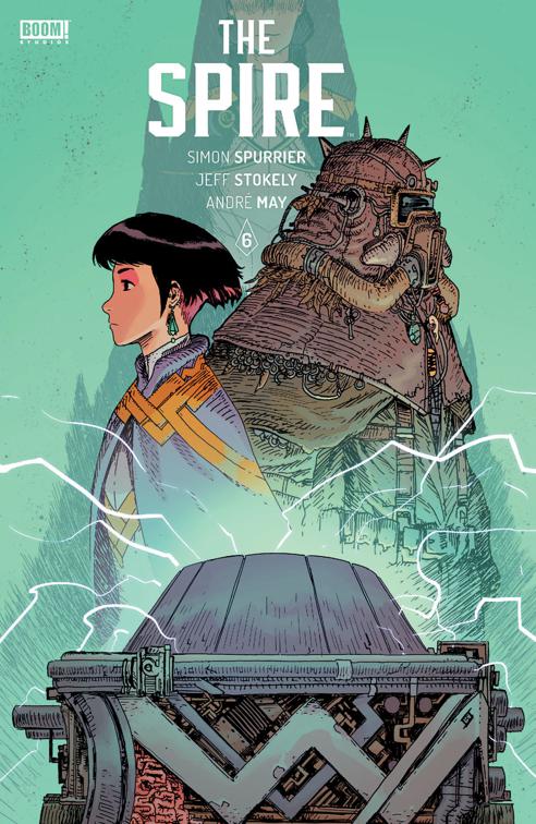 This image is the cover for the book The Spire #6, The Spire