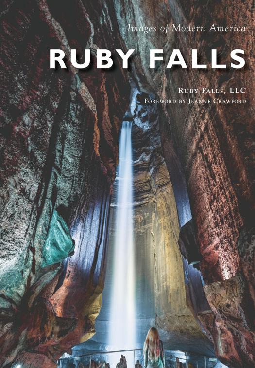 This image is the cover for the book Ruby Falls, Images of Modern America