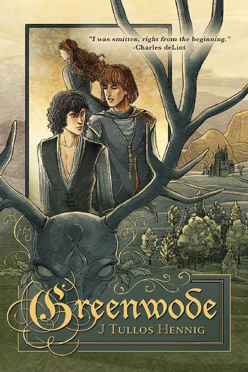 This image is the cover for the book Greenwode, The Wode