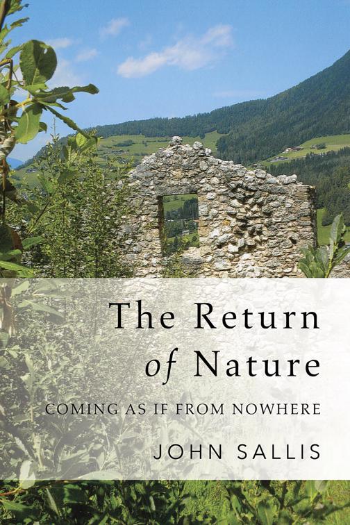 Return of Nature, Studies in Continental Thought