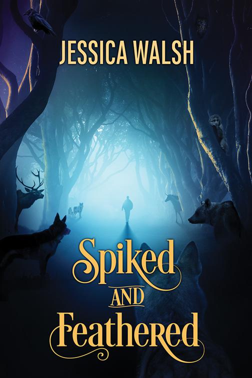 This image is the cover for the book Spiked and Feathered, 2016 Daily Dose - A Walk on the Wild Side