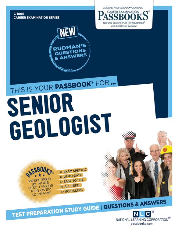 Senior Geologist, Career Examination Series