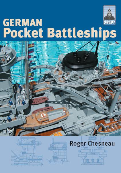 This image is the cover for the book German Pocket Battleships, ShipCraft