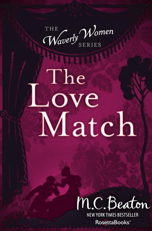 This image is the cover for the book Love Match, The Waverly Women Series