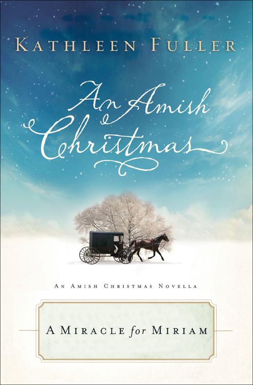 Miracle for Miriam, Amish Christmas Novellas