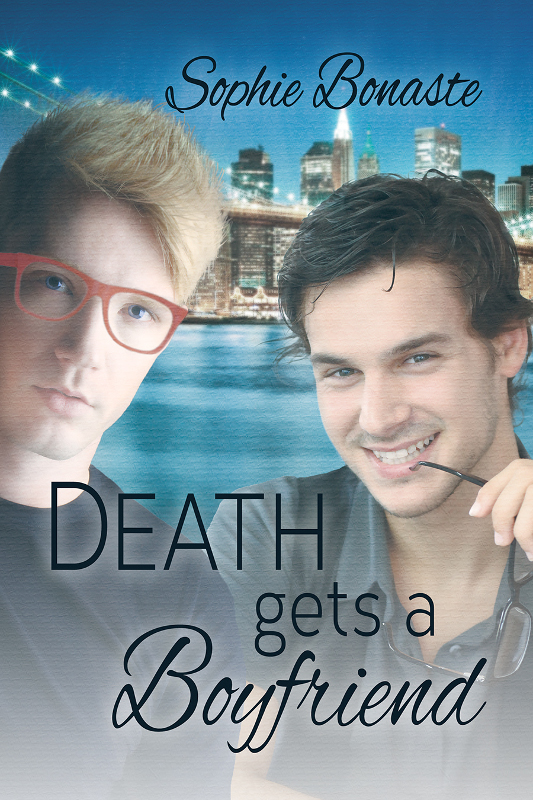 This image is the cover for the book Death Gets a Boyfriend