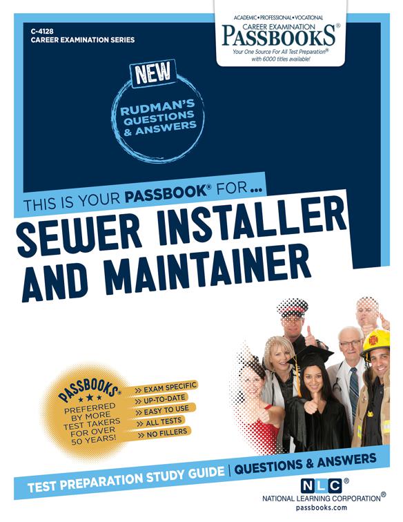 Sewer Installer and Maintainer, Career Examination Series