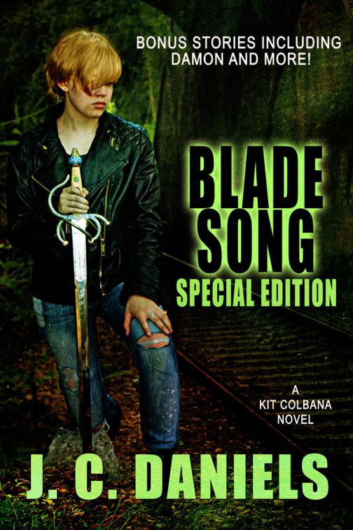 This image is the cover for the book Blade Song, Colbana Files