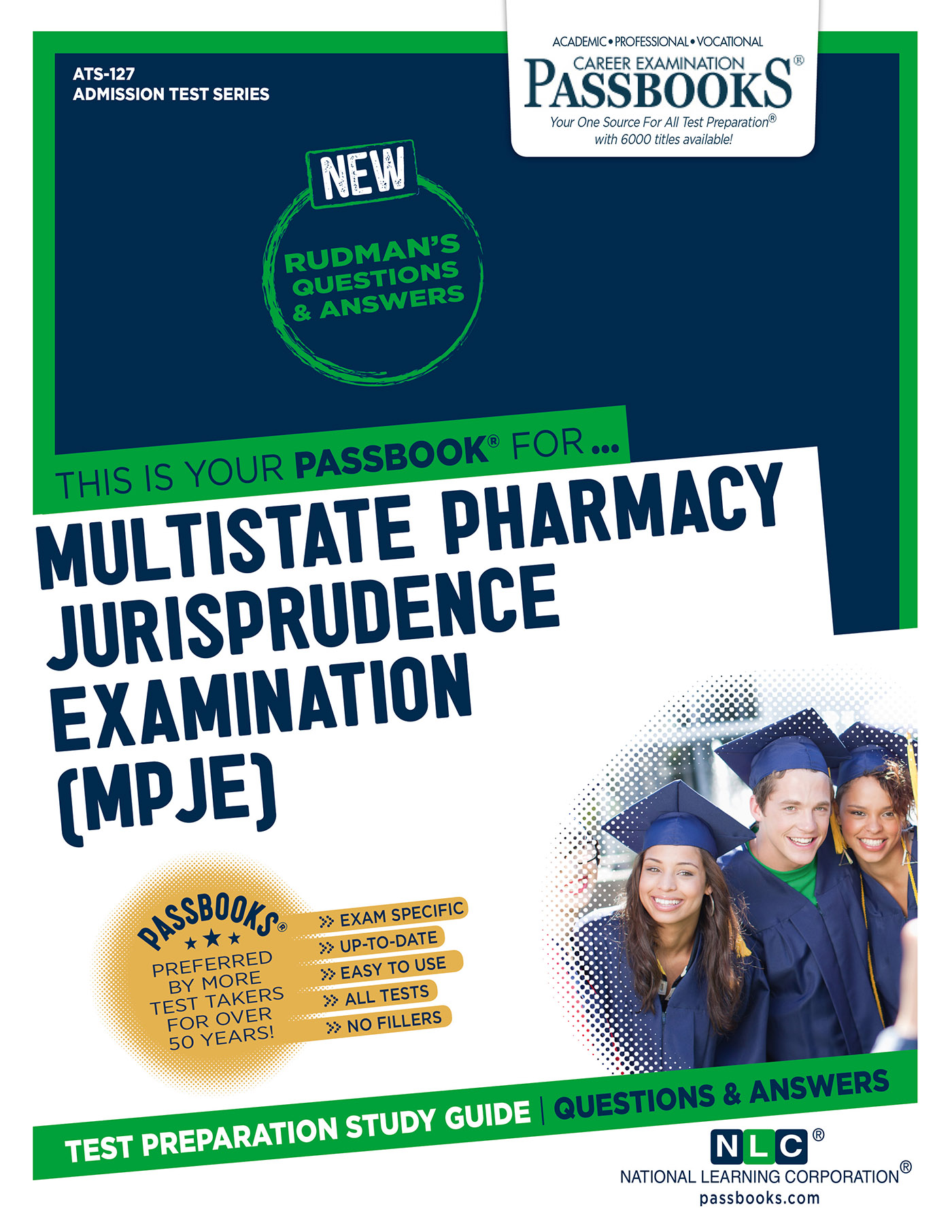 MULTISTATE PHARMACY JURISPRUDENCE EXAMINATION (MPJE), Admission Test Series
