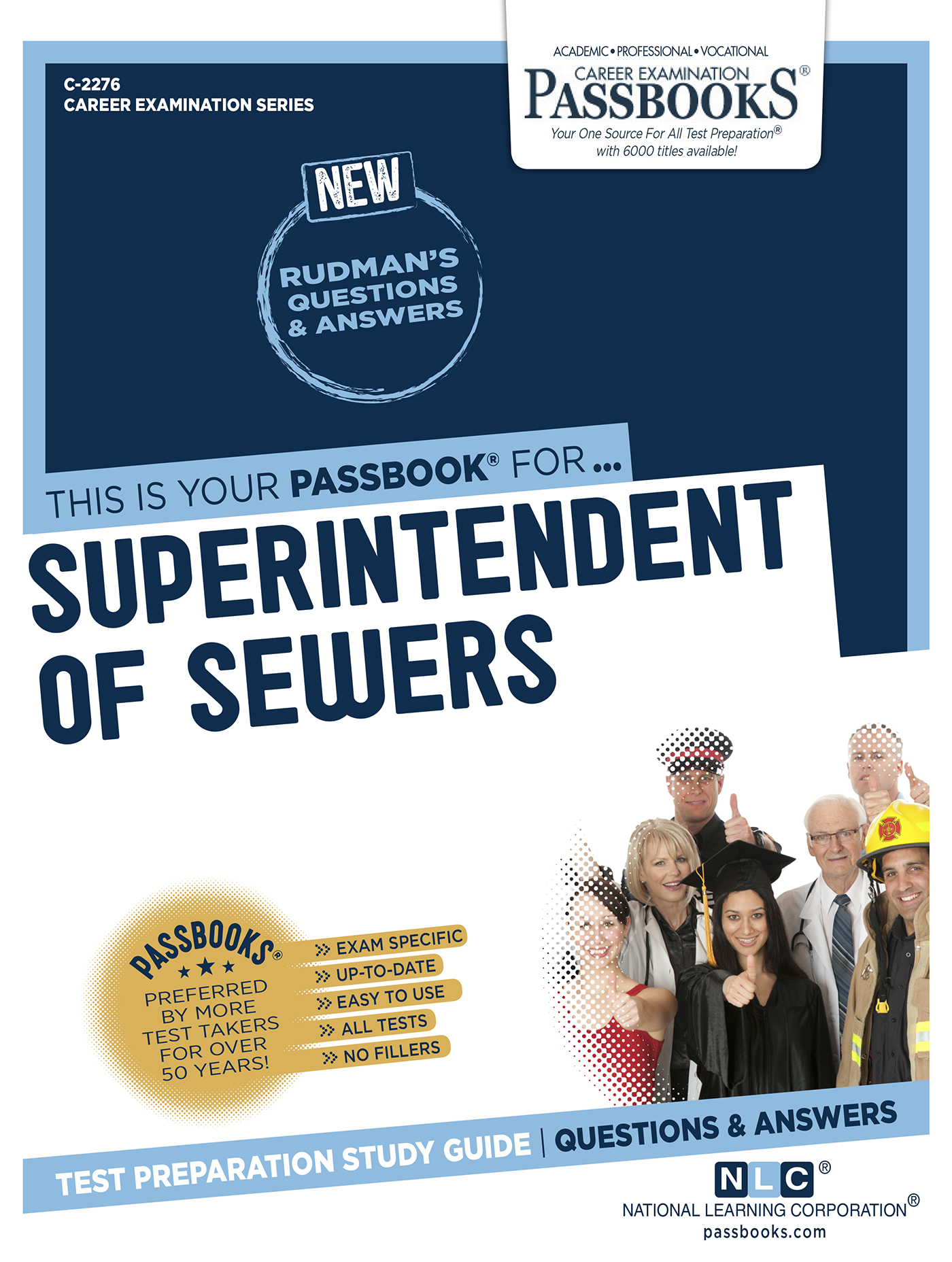 Superintendent of Sewers, Career Examination Series