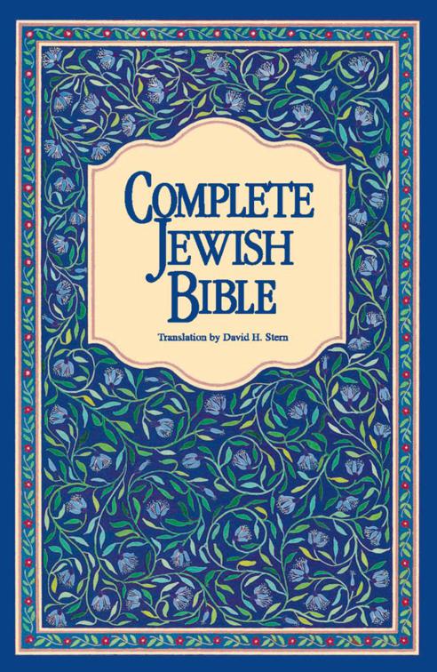 This image is the cover for the book Complete Jewish Bible