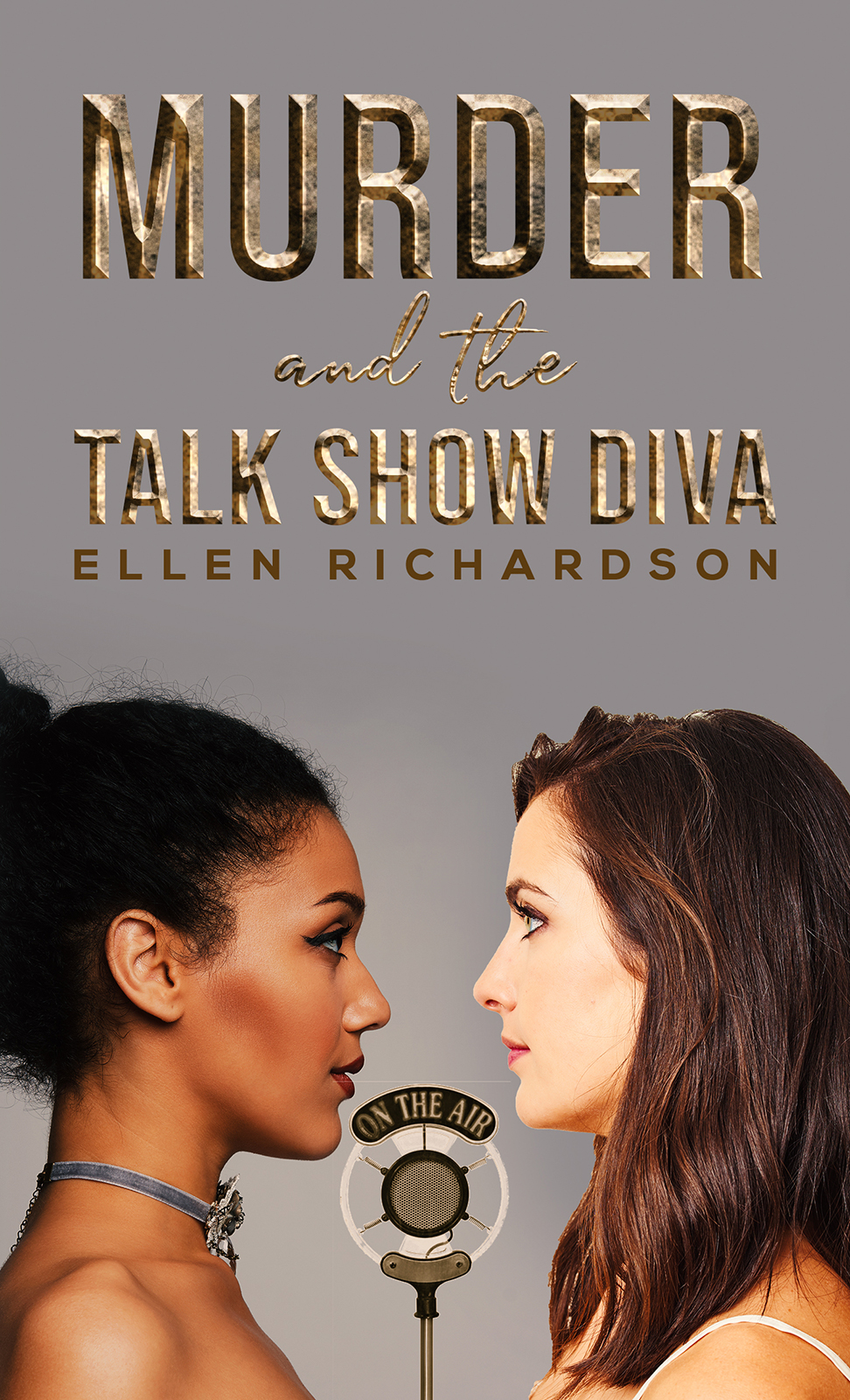 This image is the cover for the book Murder and the Talk Show Diva