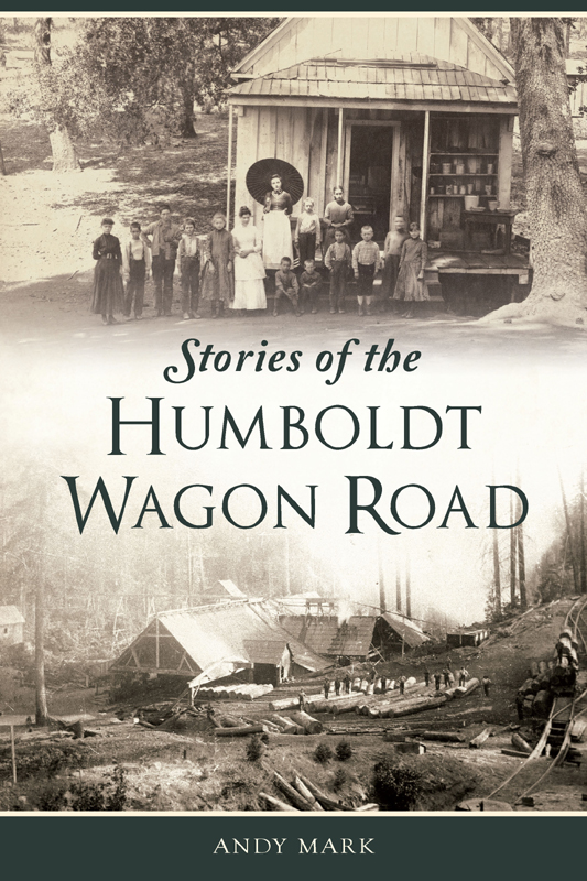 This image is the cover for the book Stories of the Humboldt Wagon Road, Transportation