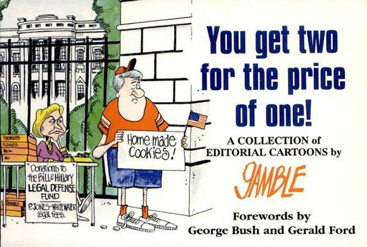 You Get Two For the Price of One!, Editorial Cartoonist