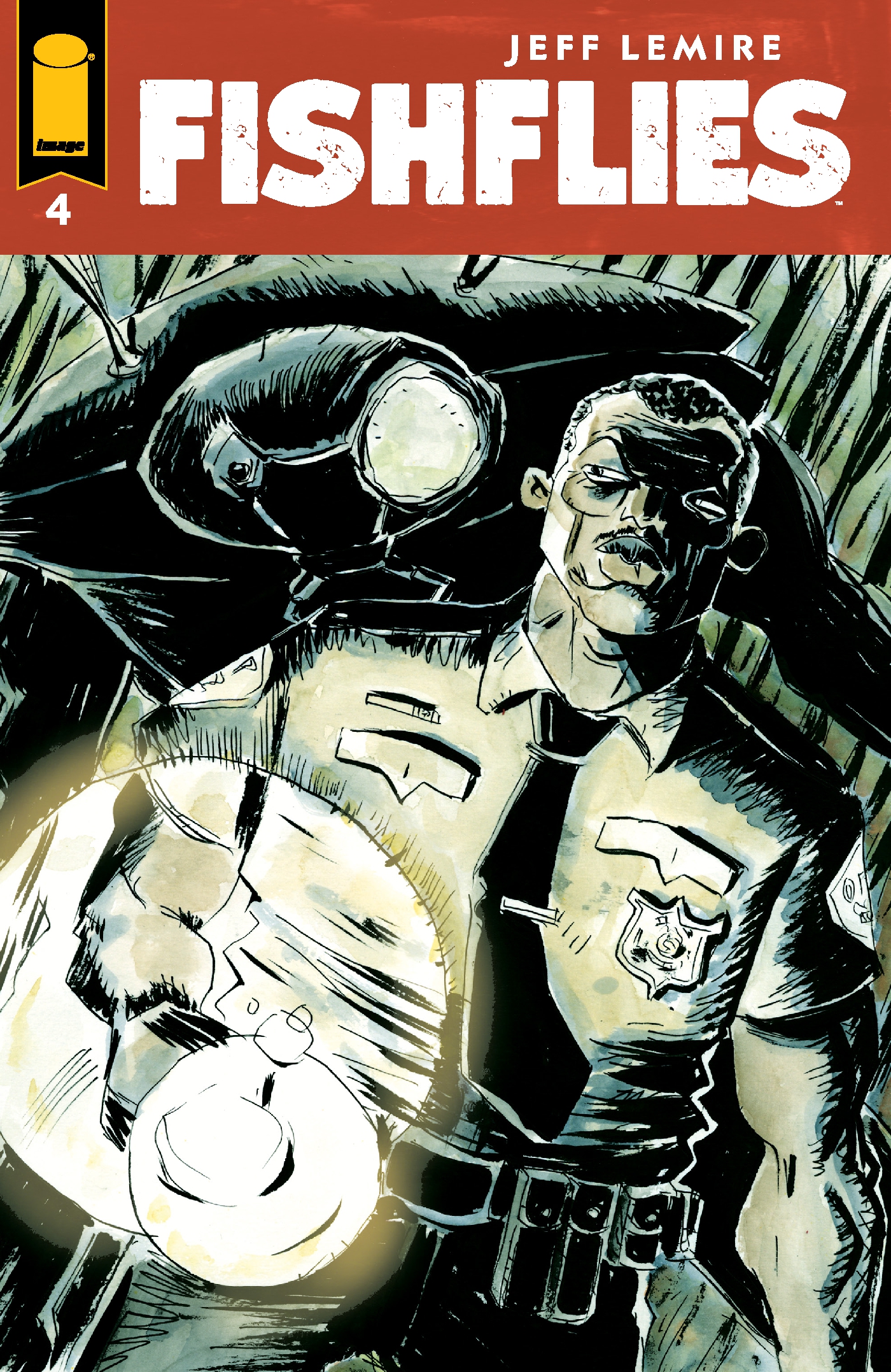 This image is the cover for the book FISHFLIES #4, FISHFLIES