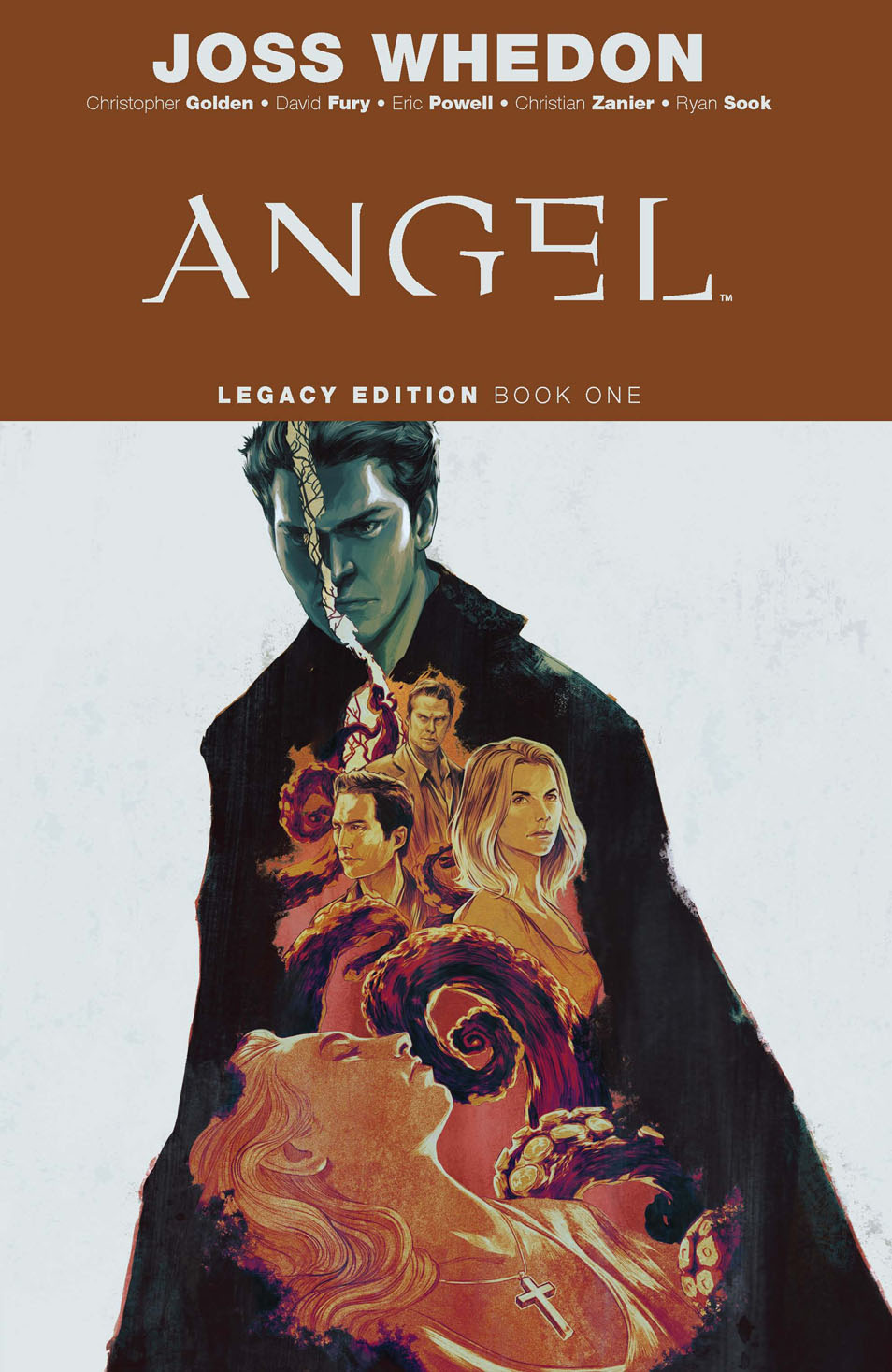 This image is the cover for the book Angel Legacy Edition Book One, Angel