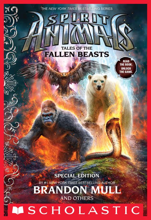 This image is the cover for the book Tales of the Fallen Beasts, Spirit Animals