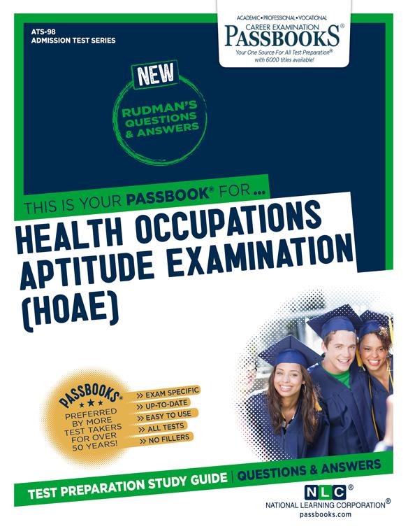 HEALTH OCCUPATIONS APTITUDE EXAMINATION (HOAE), Admission Test Series