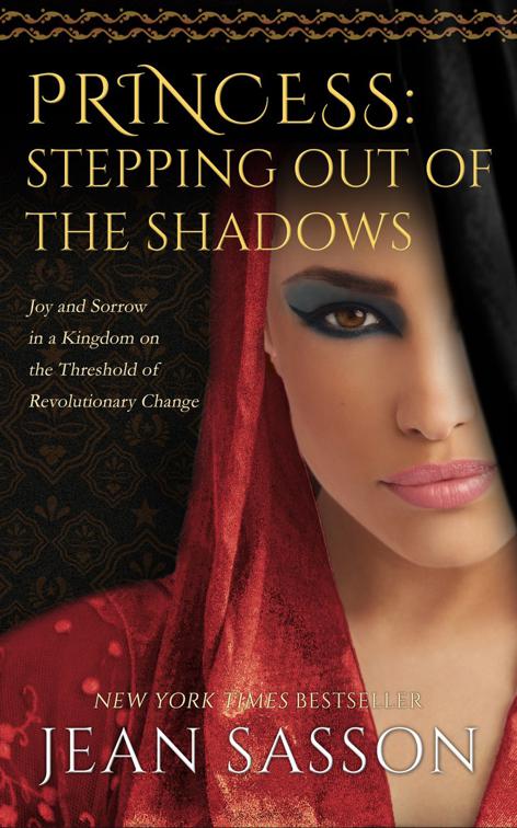 This image is the cover for the book Princess: Stepping out of the Shadows, Princess