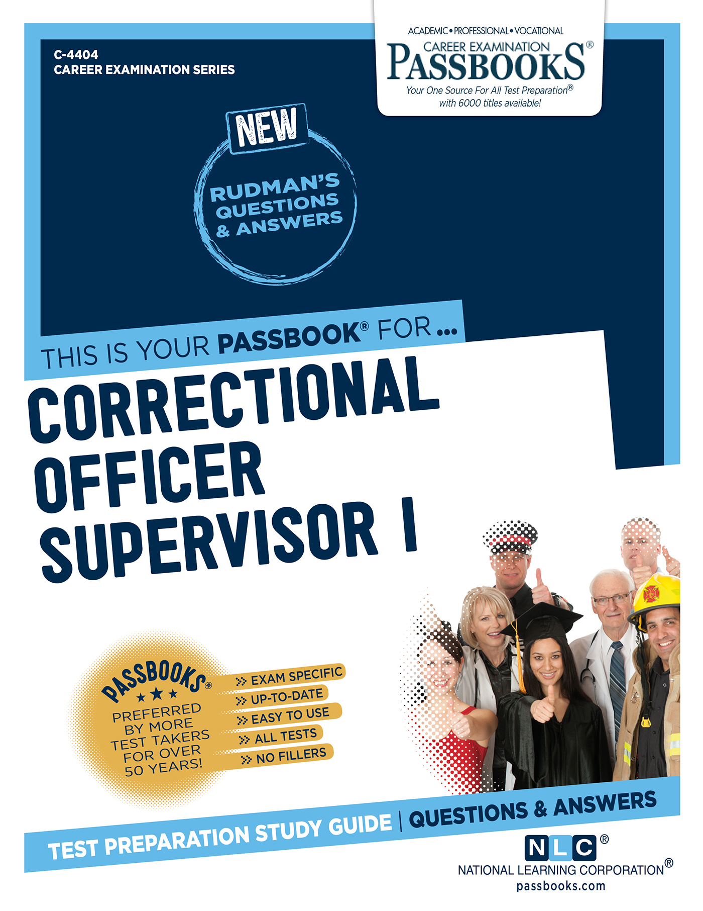 Correctional Officer Supervisor I, Career Examination Series