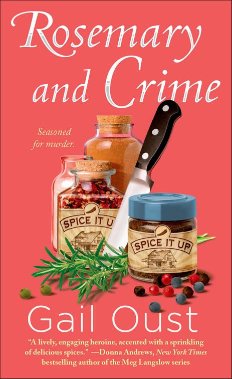 Rosemary and Crime, Spice Shop Mystery Series