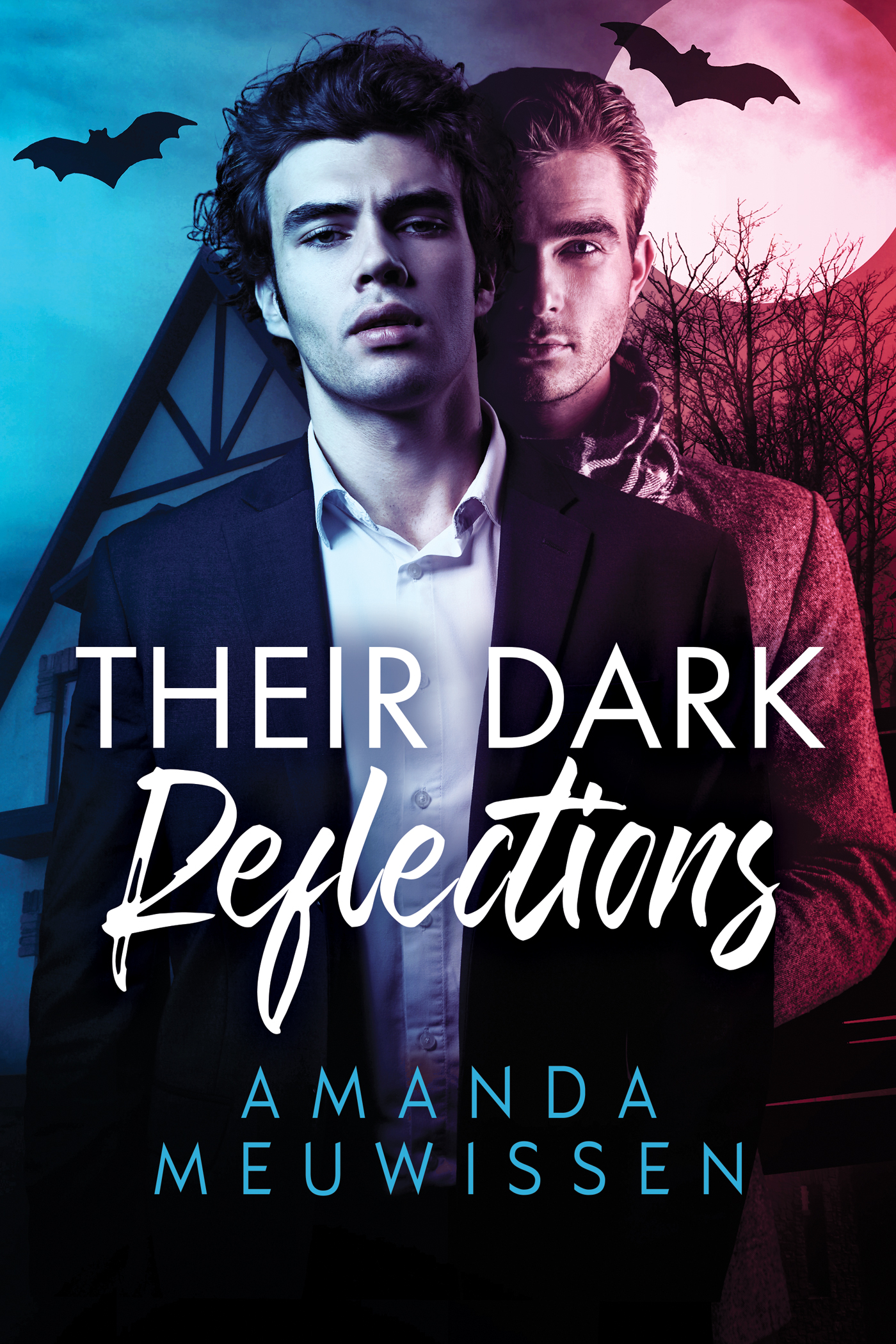 This image is the cover for the book Their Dark Reflections