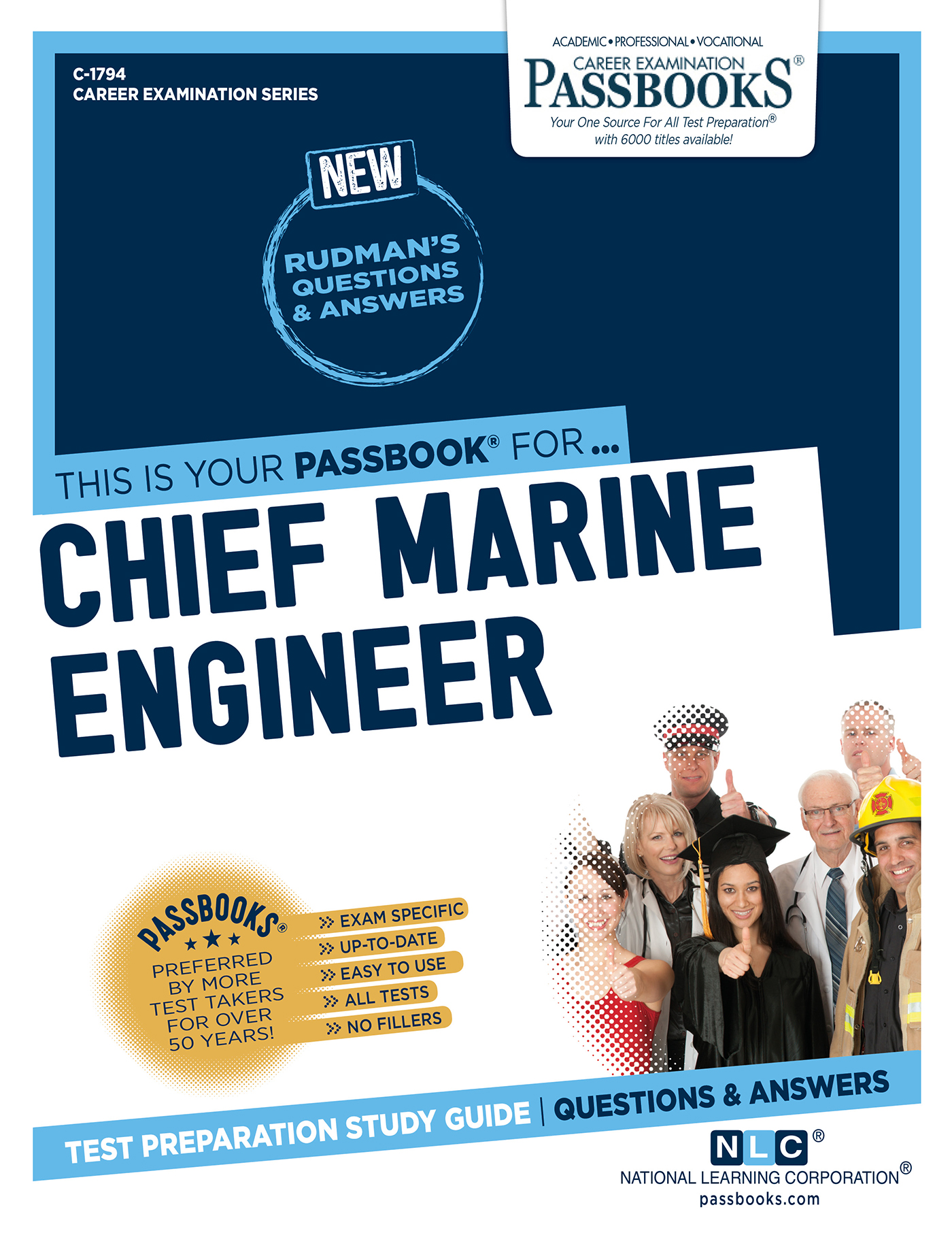 Chief Marine Engineer, Career Examination Series