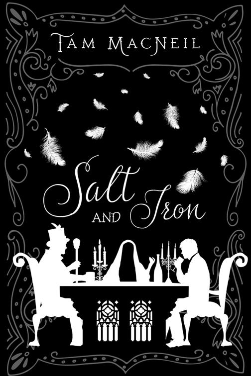 This image is the cover for the book Salt and Iron