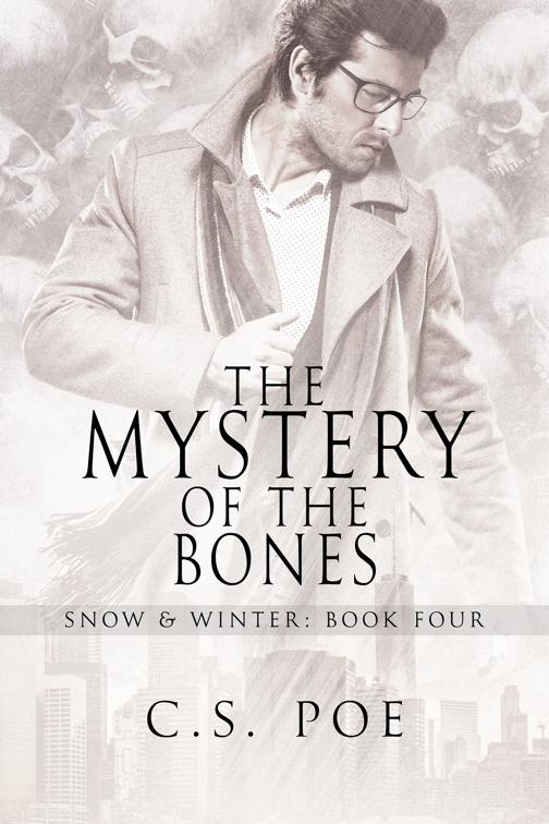 This image is the cover for the book The Mystery of the Bones, Snow & Winter