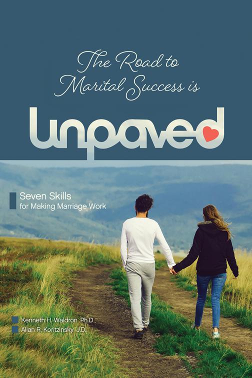 This image is the cover for the book The Road to Marital Success is Unpaved