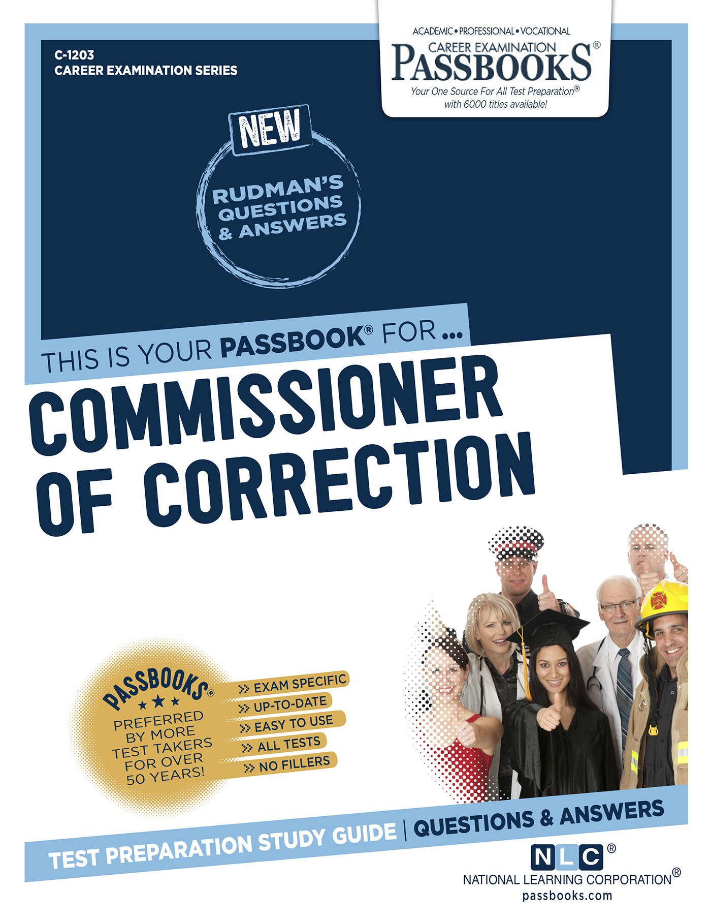 Commissioner of Correction, Career Examination Series