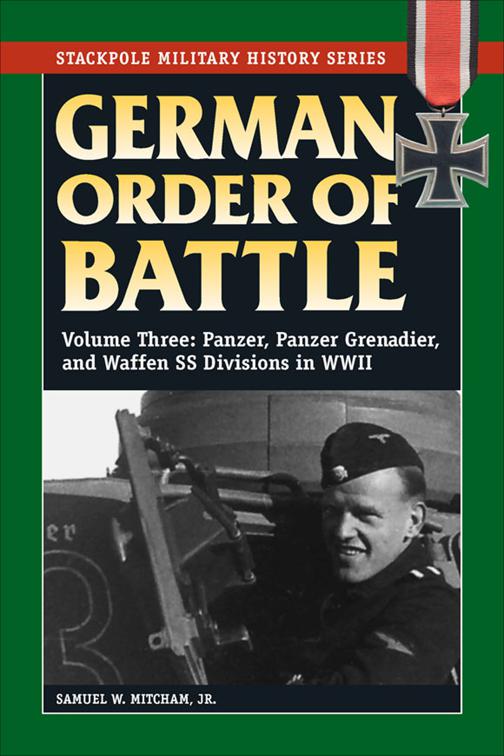 German Order of Battle, Stackpole Military History Series