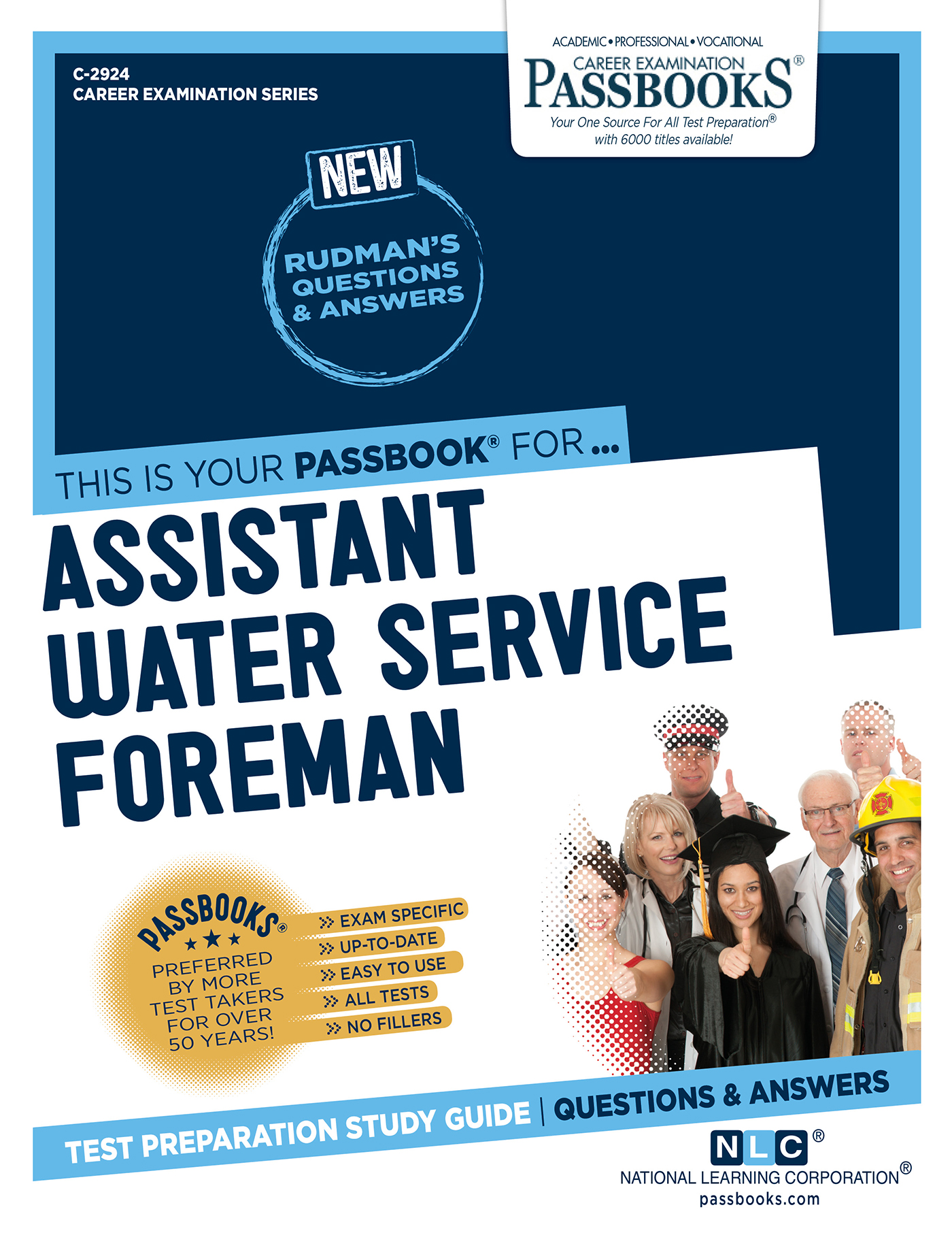 Assistant Water Service Foreman, Career Examination Series