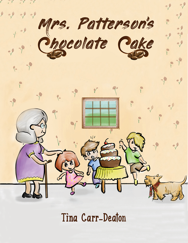 This image is the cover for the book Mrs. Patterson's Chocolate Cake