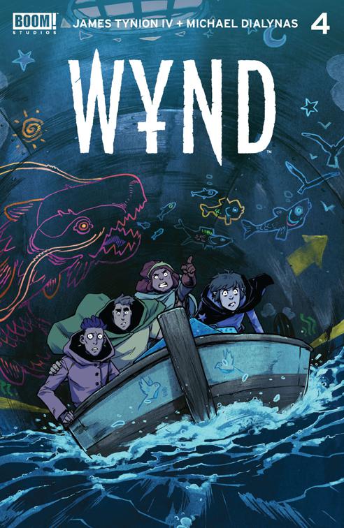 This image is the cover for the book Wynd #4, Wynd