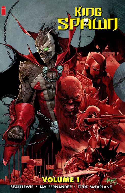 This image is the cover for the book King Spawn Vol. 1, King Spawn