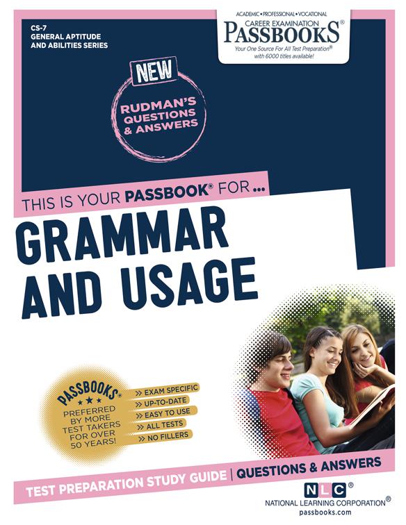 CIVIL SERVICE GRAMMAR AND USAGE, General Aptitude and Abilities Series (CS)