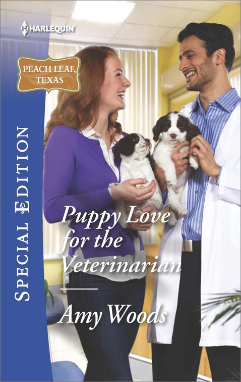 Puppy Love for the Veterinarian, Peach Leaf, Texas