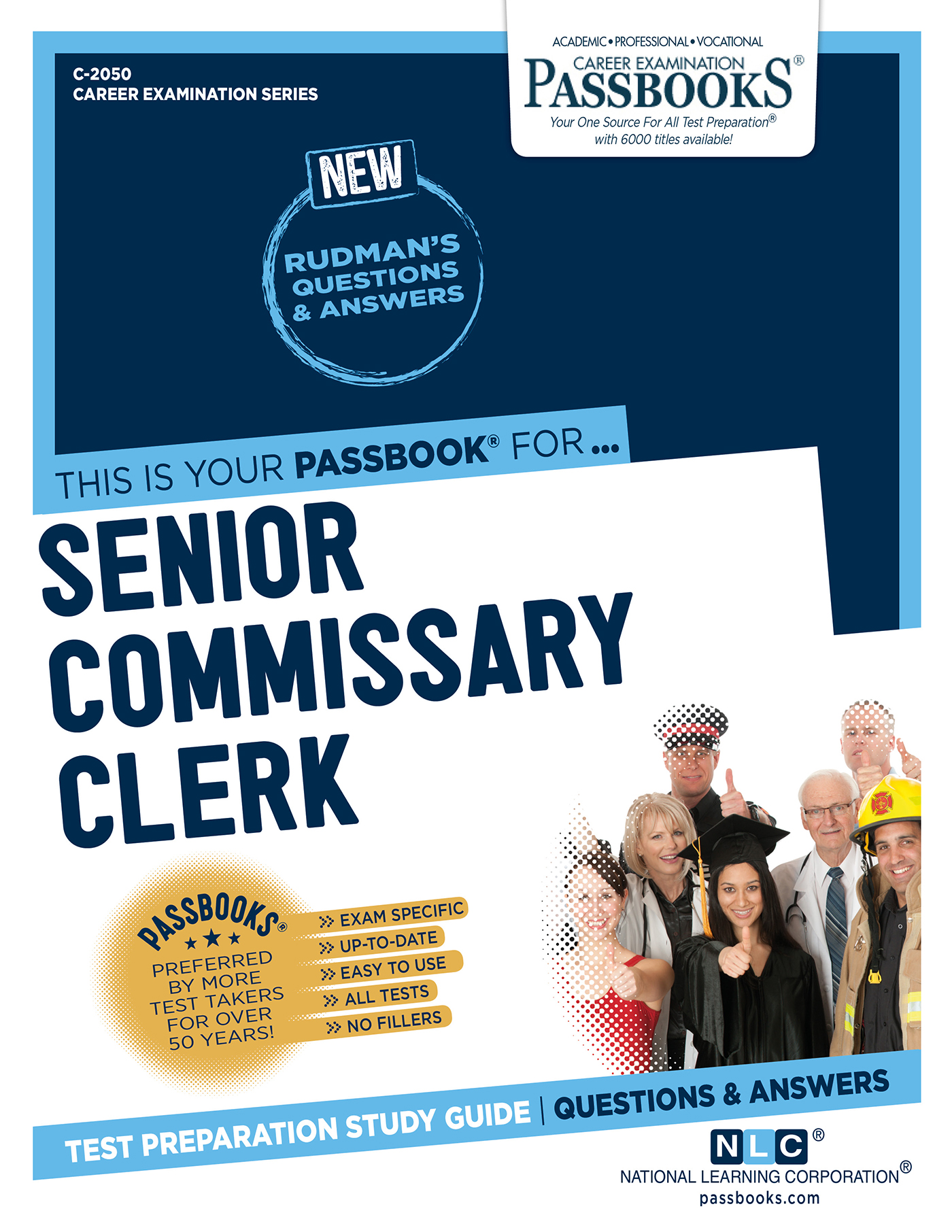 Senior Commissary Clerk, Career Examination Series