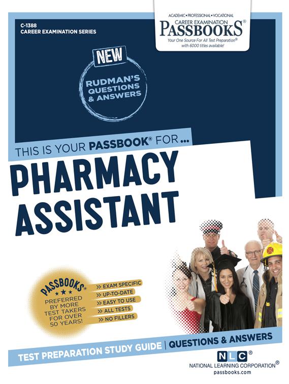 Pharmacy Assistant, Career Examination Series